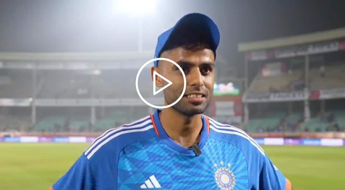 [Watch] Suryakumar's Funny Head-Scratching On Maiden T20I Knock As Captain